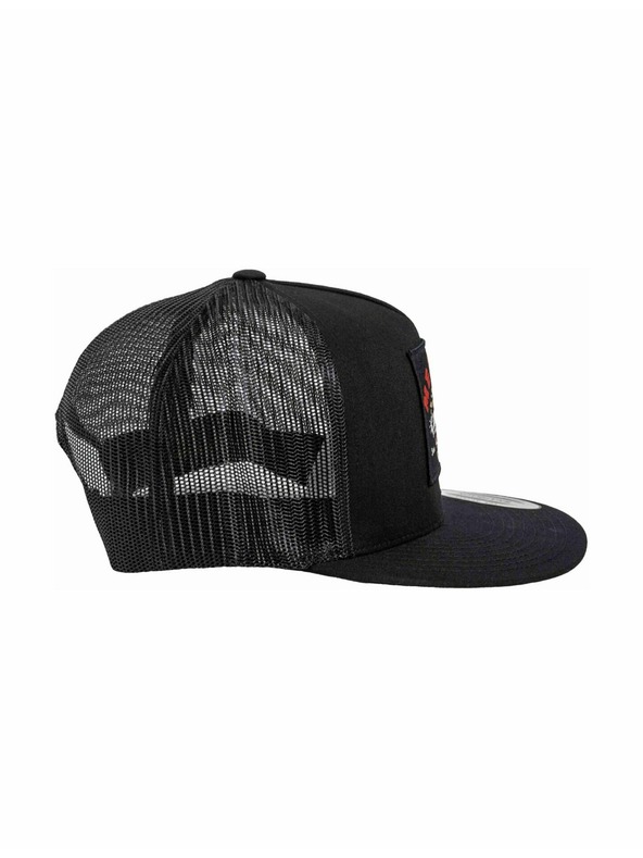 Meatfly Meatfly šiltovka Thunderbolt Trucker Tiger / Black | Črna