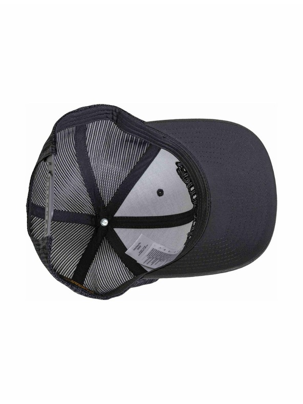 Meatfly Meatfly šiltovka MF Logo Trucker Black / Grey / Dark Grey | Črna