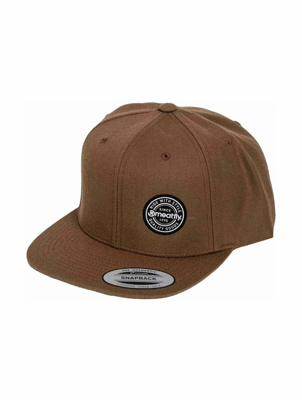 Meatfly Meatfly šiltovka Hornet Snapback White Round / Tan | Bela