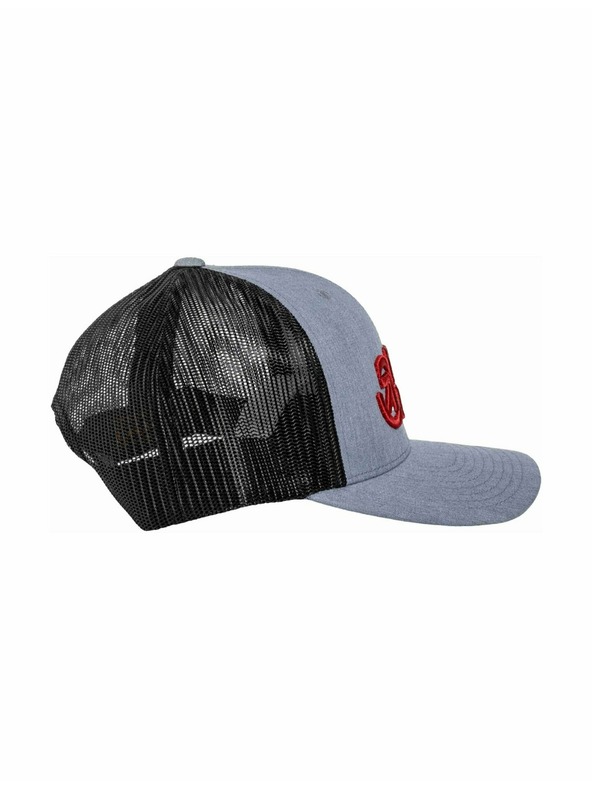 Meatfly Meatfly kapa Setty Trucker Wine / Heather | Siva