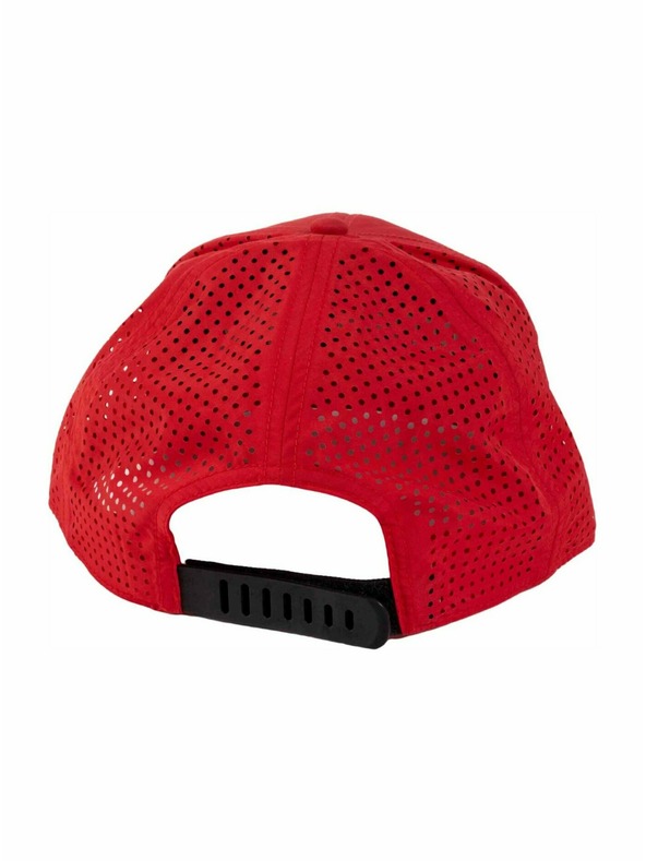Meatfly Meatfly kapa Nollie Perfor Cap Red / White Logo | Bela | Velikost