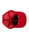 Meatfly Meatfly kapa Nollie Perfor Cap Red / White Logo | Bela | Velikost