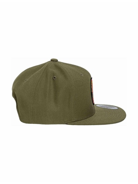 Meatfly Meatfly kapa Flanker Snapback Red Eternal / Buck | Rdeča