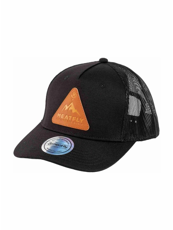 Meatfly Meatfly kapa Corey Trucker Black Peak | Črna |