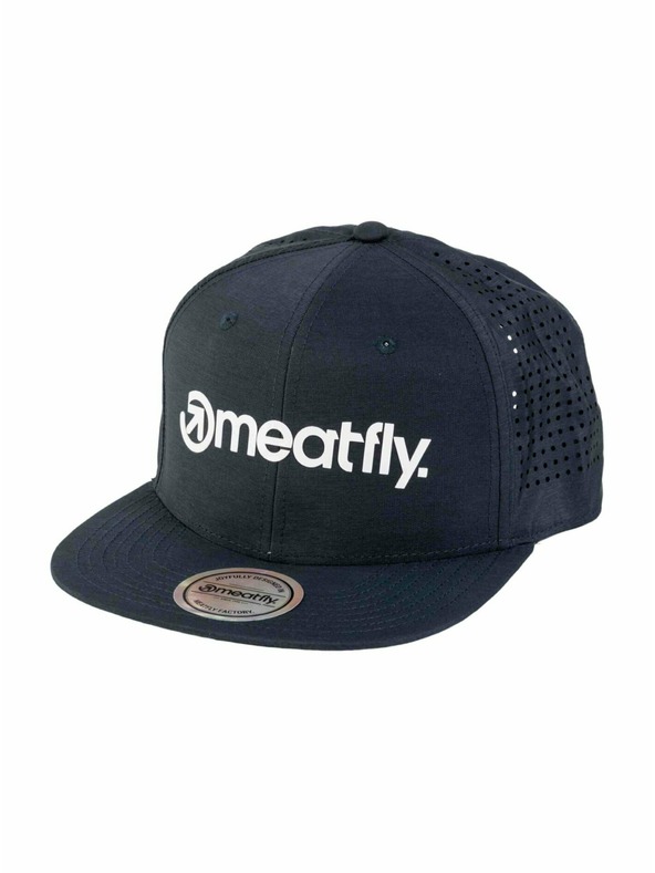 Meatfly Meatfly kapa Keery Perfor Snapback Petrol / White Logo