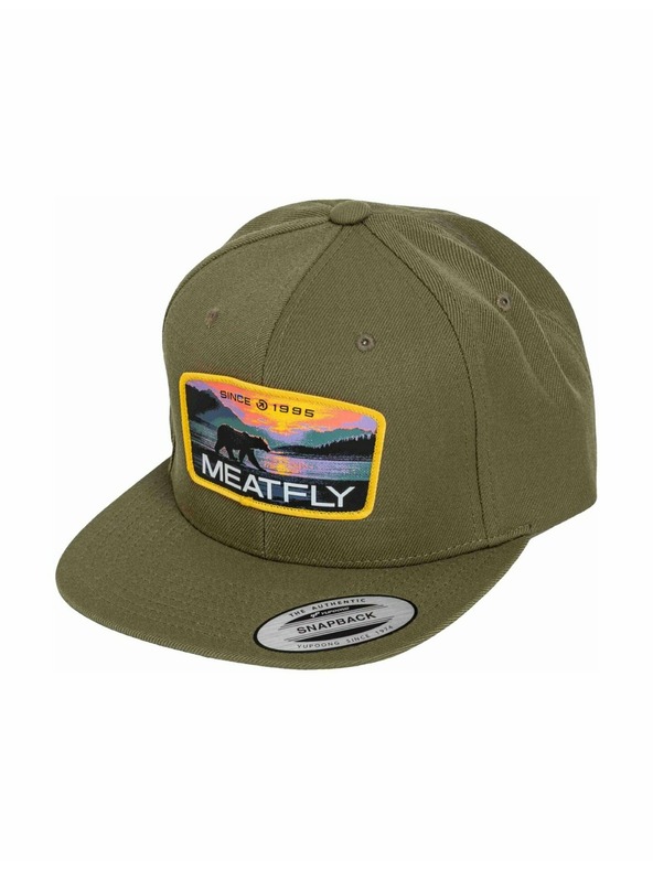 Meatfly Meatfly kapa Flanker Snapback Yellow Alaska / Buck | Rumena