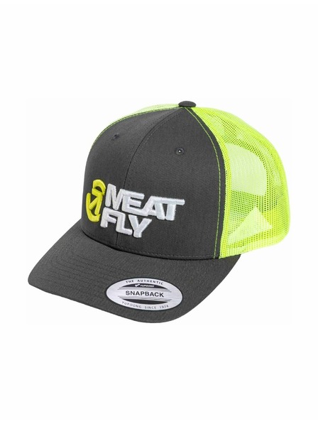 Meatfly Meatfly kapa Setty Trucker Neon Green / White / Charcoal | Siva | Velikost