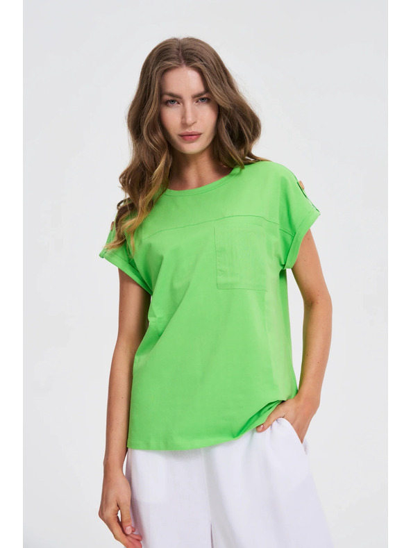 Moodo Ženska majica Moodo – zelena