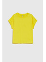Moodo Žensko bombažno majčko Moodo – rumeno