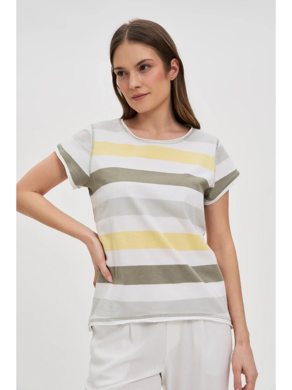 Moodo Ženska črtasta majica Moodo