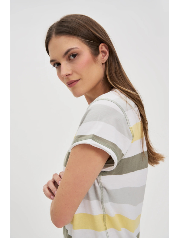 Moodo Ženska črtasta majica Moodo