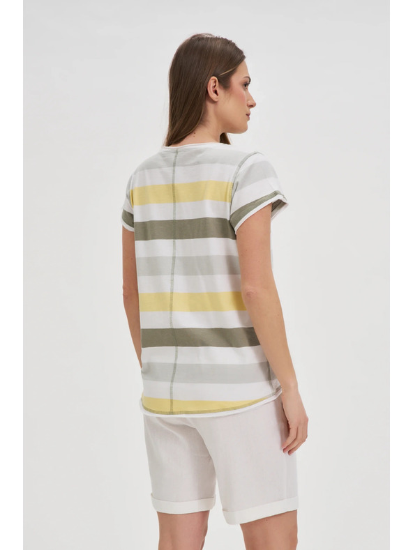 Moodo Ženska črtasta majica Moodo