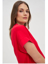 Moodo Žensko bombažno majčko Moodo – rdeče