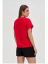 Moodo Žensko bombažno majčko Moodo – rdeče