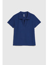 Moodo Modro žensko polo majčko