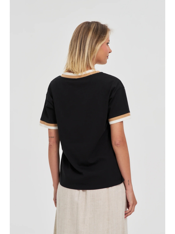 Moodo Ženska majica Moodo – črna
