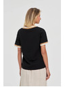 Moodo Ženska majica Moodo – črna
