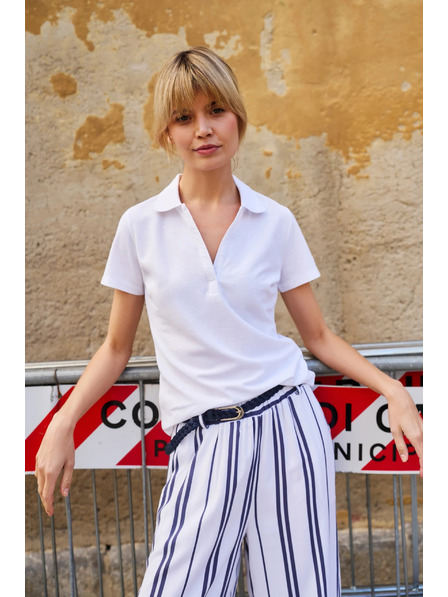 Moodo Belo žensko polo majčko