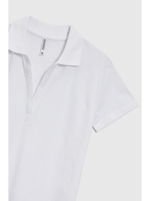 Moodo Belo žensko polo majčko