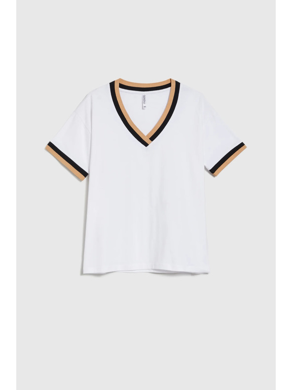 Moodo Ženska majica Moodo – bela