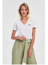 Moodo Ženska majica Moodo – bela