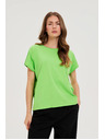 Moodo Žensko bombažno majčko Moodo – svetlo zeleno
