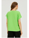 Moodo Žensko bombažno majčko Moodo – svetlo zeleno
