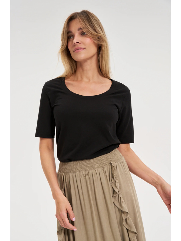 Moodo Ženska majica Moodo – črna