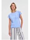 Moodo Žensko majčko Moodo – svetlo modro