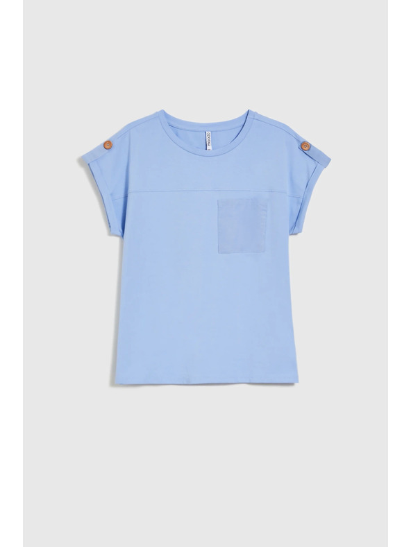 Moodo Žensko majčko Moodo – svetlo modro