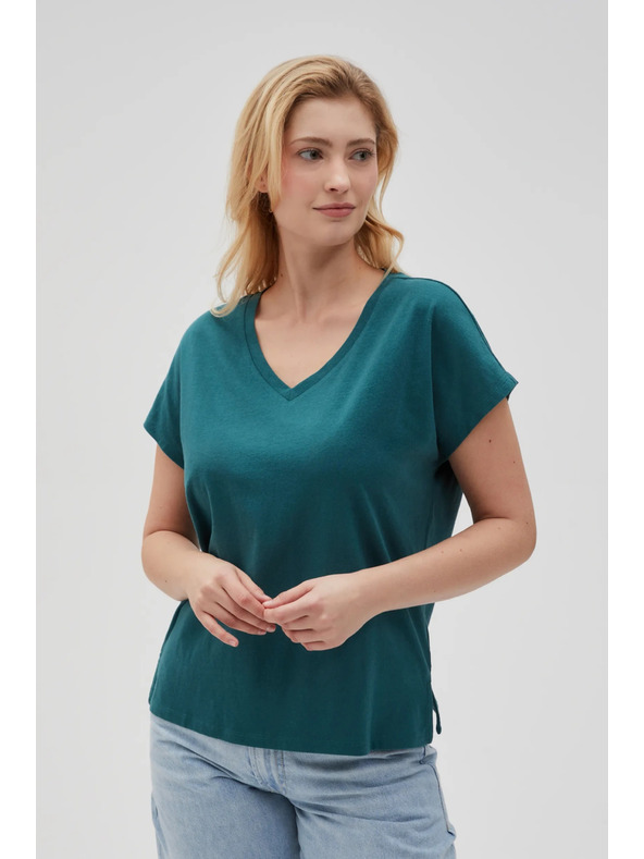 Moodo Žensko majčko Moodo – petrolejsko zeleno