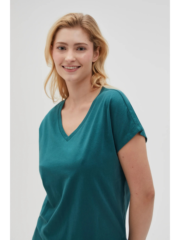 Moodo Žensko majčko Moodo – petrolejsko zeleno