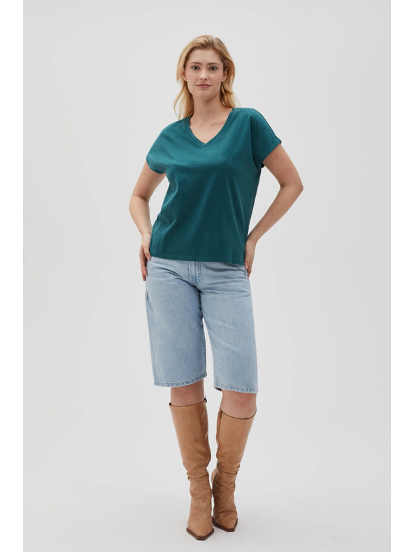 Moodo Žensko majčko Moodo – petrolejsko zeleno