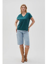 Moodo Žensko majčko Moodo – petrolejsko zeleno