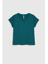 Moodo Žensko majčko Moodo – petrolejsko zeleno