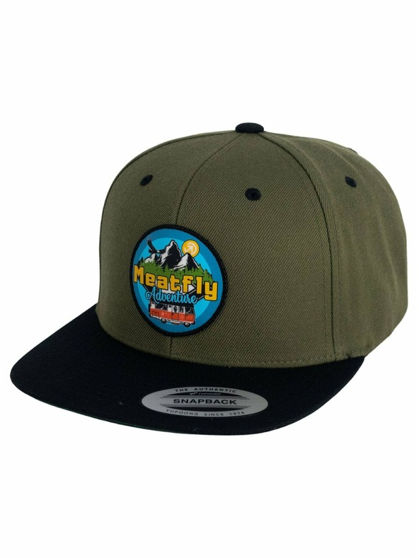 Meatfly Meatfly kapa Flanker Snapback Adventure Olive/Black