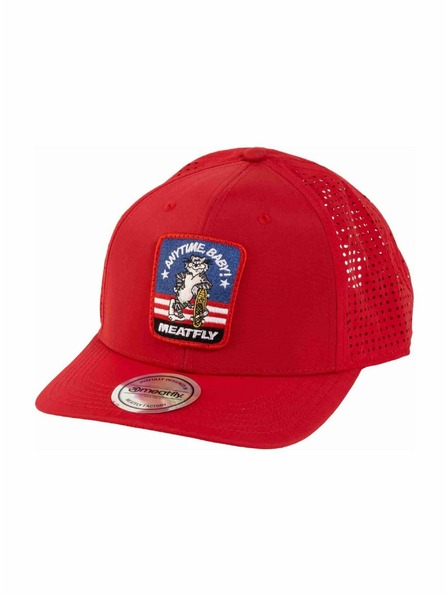 Meatfly Meatfly kapa Ollie Perfor Cap Red Tomcat | Rdeča |