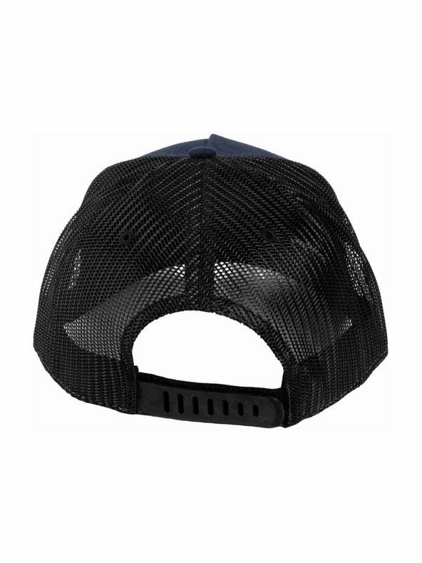 Meatfly Meatfly kapa Hawkye Trucker Navy Blue Rainbow | Modra |