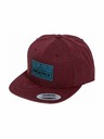 Meatfly Meatfly kapa Hornet Snapback Live Ride / Maroon | Rdeča