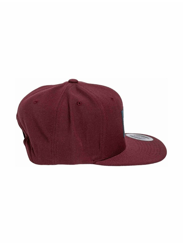 Meatfly Meatfly kapa Hornet Snapback Live Ride / Maroon | Rdeča