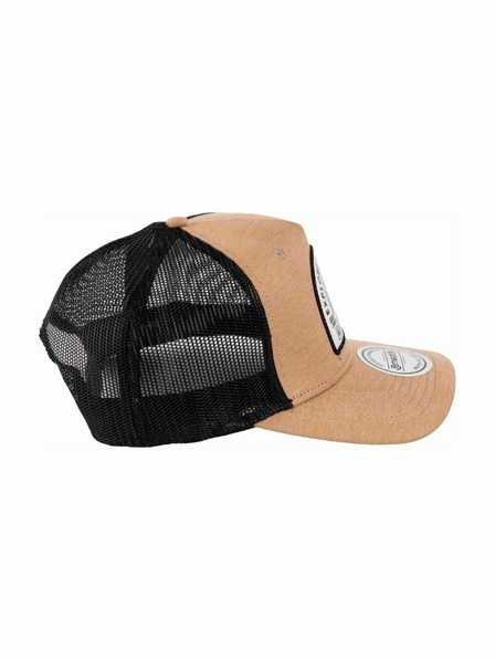 Meatfly Meatfly kapa Corey Trucker Beige Explore | Črna |