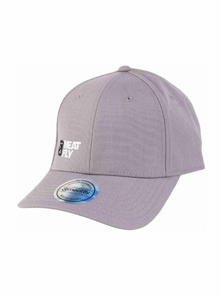 Meatfly Meatfly kapa Dustin Flexfit Recycled Grey / White Decent Revital | Siva | Velikost