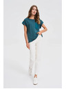Moodo Žensko majčko Moodo – petrolejsko zeleno