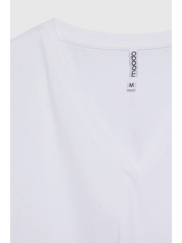 Moodo Bel osnovni top s 3/4 rokavi Moodo