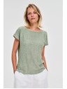 Moodo Ženska majica Moodo – olivna zelena
