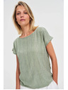 Moodo Ženska majica Moodo – olivna zelena