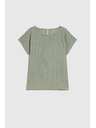 Moodo Ženska majica Moodo – olivna zelena