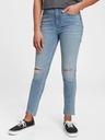 GAP Detské džínsy sky high rise skinny ankle GAP