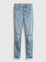 GAP Detské džínsy sky high rise skinny ankle GAP