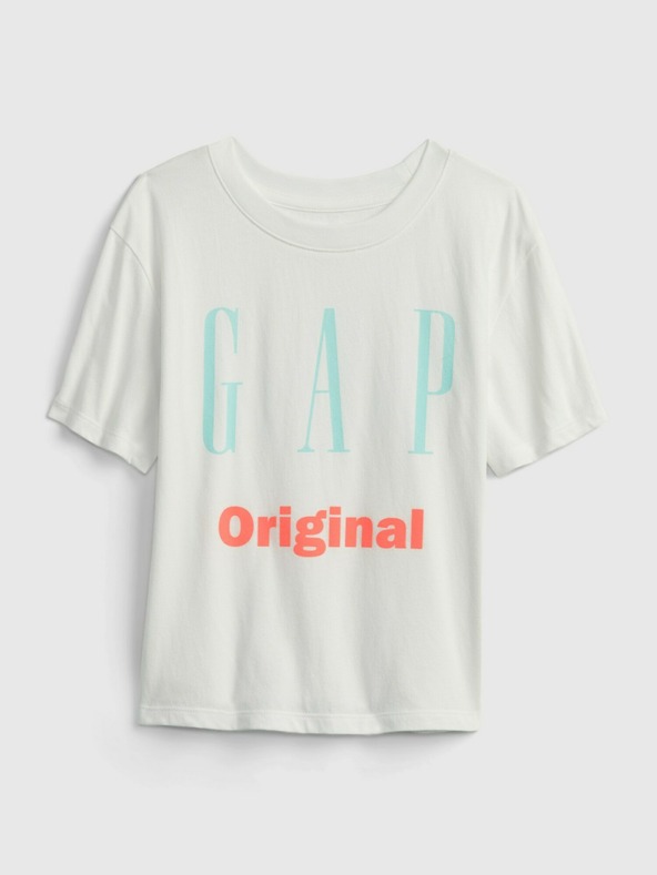 GAP Otroška majica Gap logo original GAP
